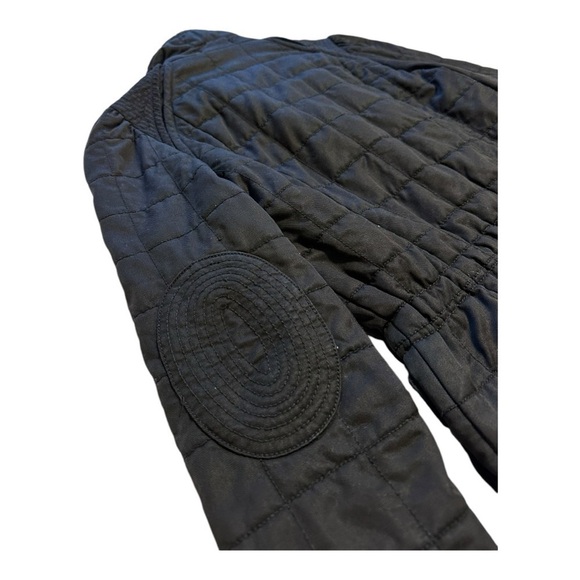 Wilfred | Aritiza Black Marquis Quilted Military Style Jacket - Size Small - Picture 4 of 12